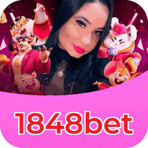 Interface do aplicativo 1848bet mostrando jogos disponíveis no iOS e Android